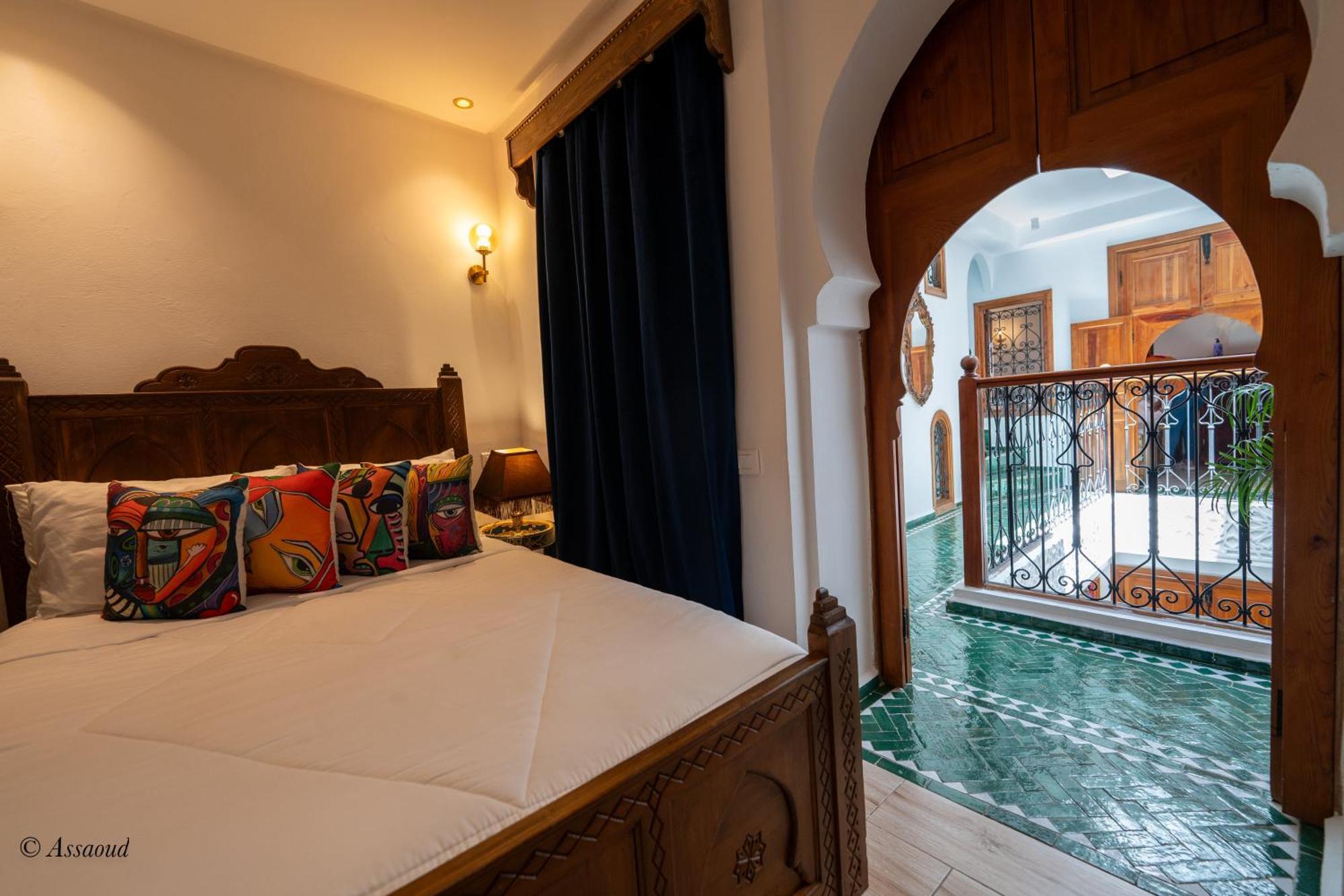 Riad Lella Chama Chefchaouen Eksteriør bilde
